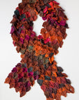 Autumn Leaves Handknitted Scarf