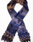 Blue Rhapsody Handknitted Scarf