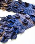 Blue Rhapsody Handknitted Scarf