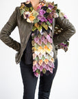 Fallen Petals Handknitted Scarf