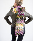 Fallen Petals Handknitted Scarf