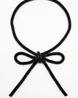 Handcrafted Bow Necklace Wednesday
