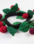 Cherry Season Deluxe Crocheted Bracelet