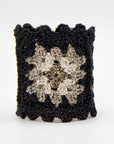 "Granny Square" Crocheted Cuff Anjelica