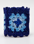 "Granny Square" Crocheted Cuff Annie