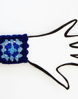 "Granny Square" Crocheted Cuff Annie