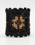 "Granny Square" Crocheted Cuff Carly