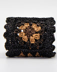 "Granny Square" Crocheted Cuff Carly