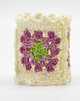 "Granny Square" Crocheted Cuff Charlotte