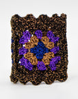 "Granny Square" Crocheted Cuff Jane