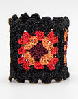 "Granny Square" Crocheted Cuff Marianne