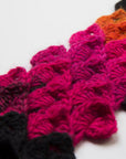 Crimson Leaves Handcrafted Scarf