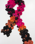 Crimson Leaves Handcrafted Scarf