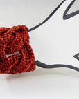 "Metal" Cuff Burnt Red