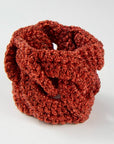 "Metal" Cuff Burnt Red
