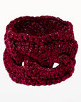 "Metal" Cuff Crimson