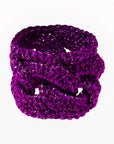 "Metal" Cuff Purple Rain