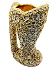 Fat Lava glazed vase with impressed VALLAURIS mark (French)